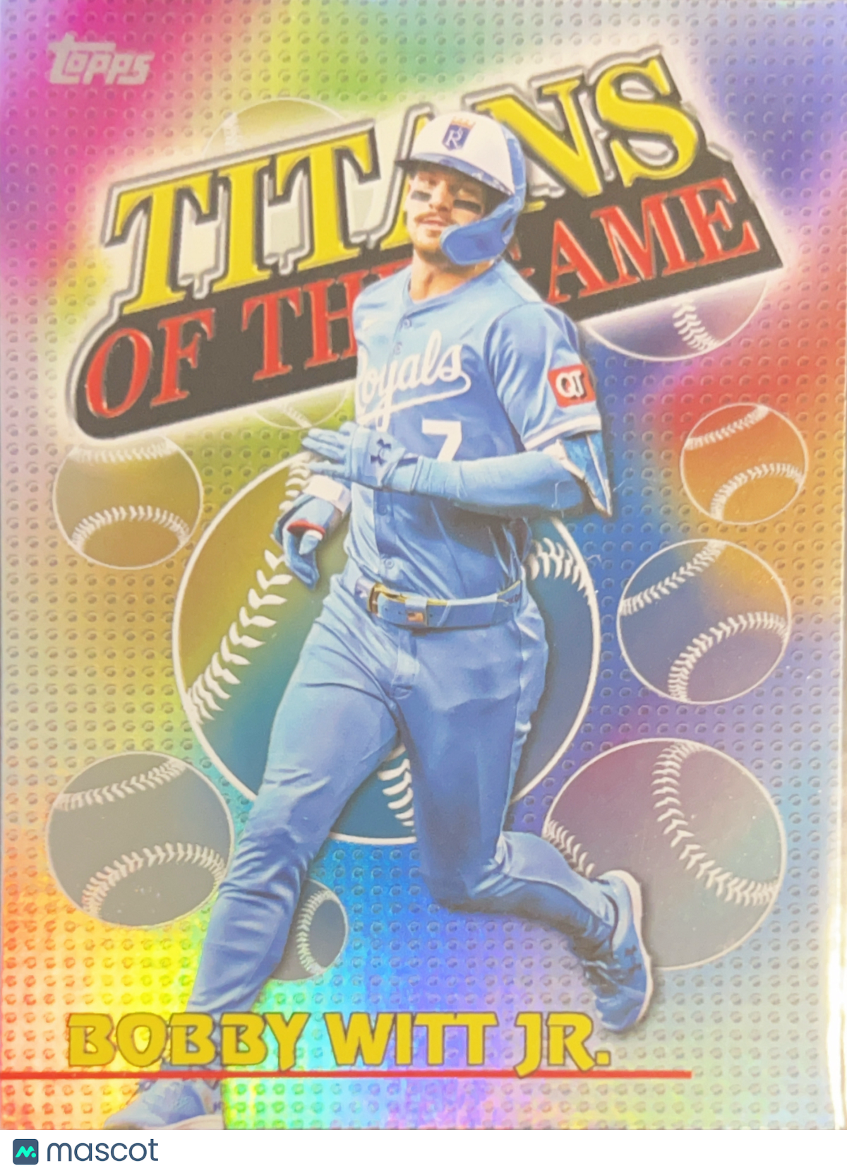 2026 Topps Titans of the Game Bobby Witt Jr. #TOG-16