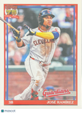2024 Topps 75th Anniversary José Ramírez #T91-69