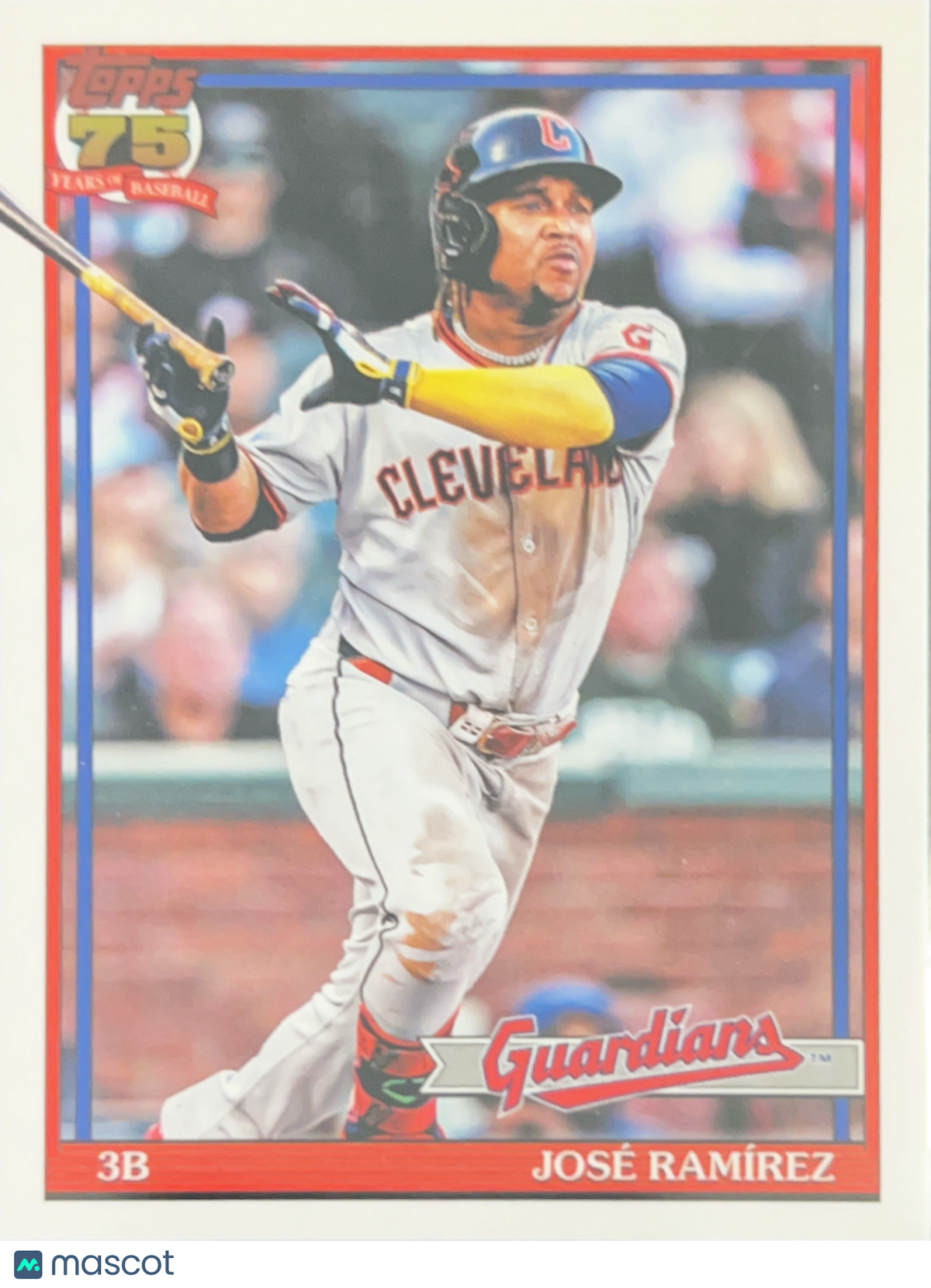 2024 Topps 75th Anniversary José Ramírez #T91-69