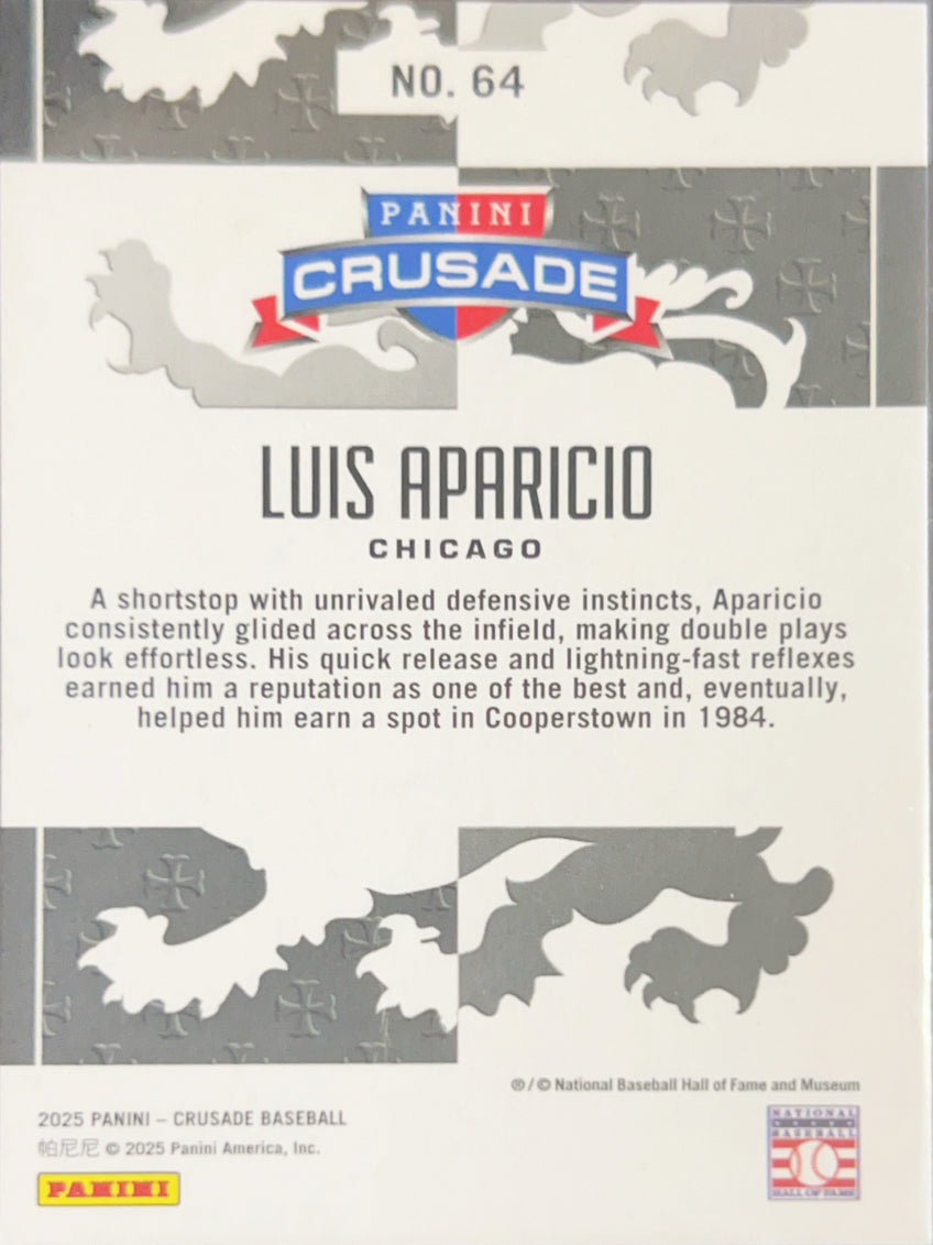 2025 Panini Crusade Baseball Luis Aparicio #64
