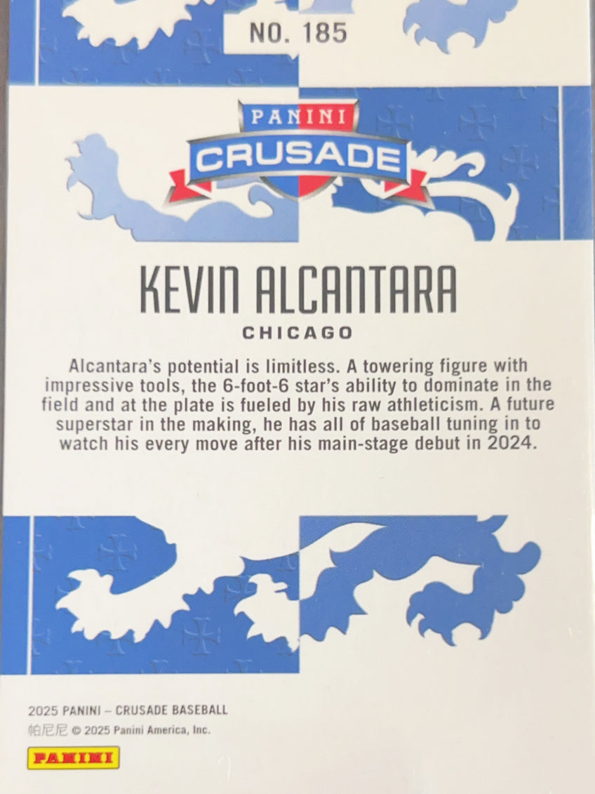 2025 Panini Crusade Kevin Alcantara #185 RC