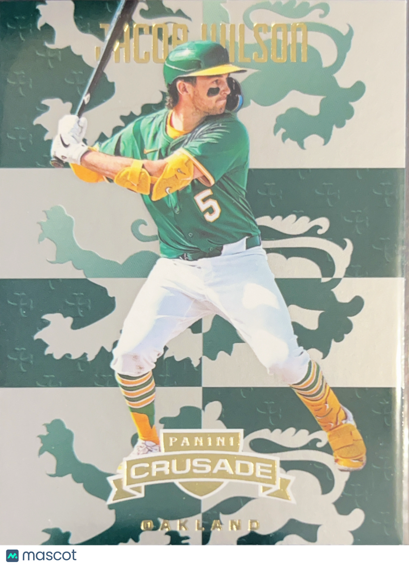 2025 Panini Crusade Baseball Jacob Wilson #106 Green