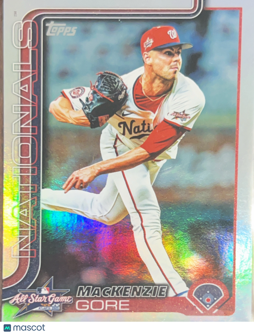 2025 Topps Series 2 MacKenzie Gore #ASG-30 Rainbow Foil