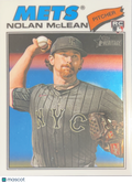 2025 Topps Chrome Heritage Nolan McLean #150 RC