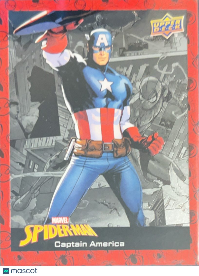 2023 Upper Deck Marvel Spider-Man Captain America #21