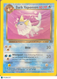 2000 Team Rocket Dark Vaporeon Uncommon #045/082