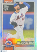 2026 Topps Series One David Peterson #215 Silver Foil