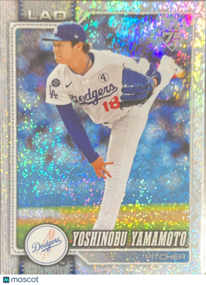 2026 Topps Series One Yoshinobu Yamamoto #90 Silver Foilboard /