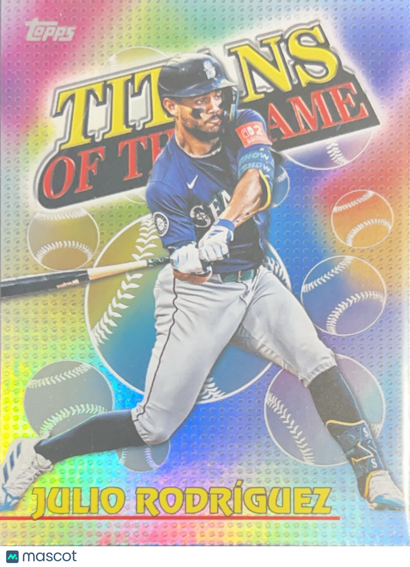 2026 Topps Titans of the Game Julio Rodríguez #TOG-20
