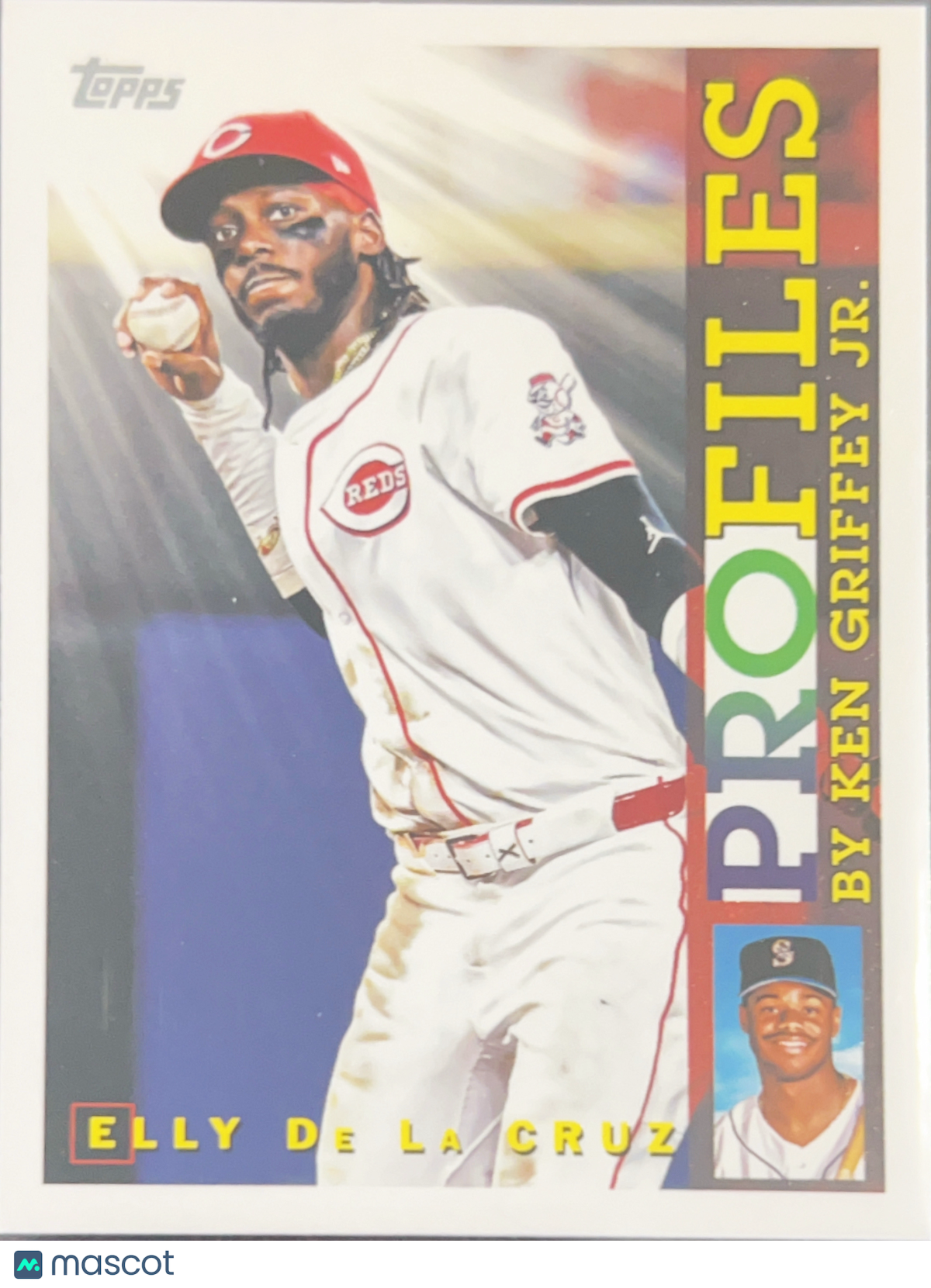 2026 Topps Profiles Ken Griffey Jr. Elly De La Cruz #TP-5