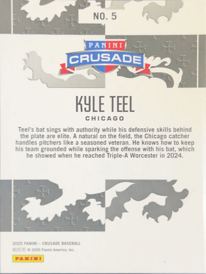 2025 Panini Crusade Baseball Kyle Teel #5