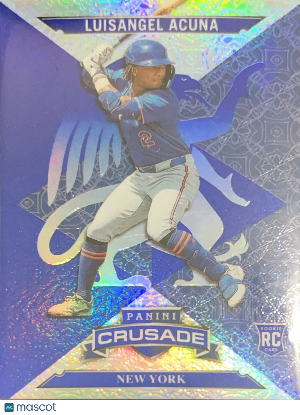 2025 Panini Crusade Luisangel Acuna #42 Blue RC