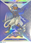 2025 Panini Crusade Luisangel Acuna #42 Blue RC