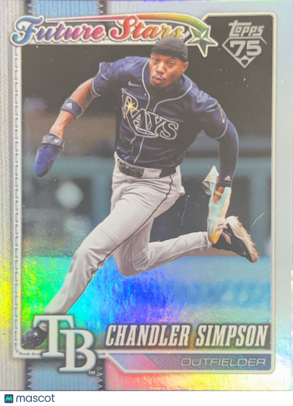 2026 Topps Series One Future Stars Chandler Simpson #342 Rainbow Foil