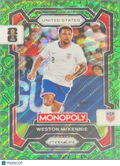 2026 Panini Monopoly Prizm FIFA World Cup 26 Weston McKennie #50 Green