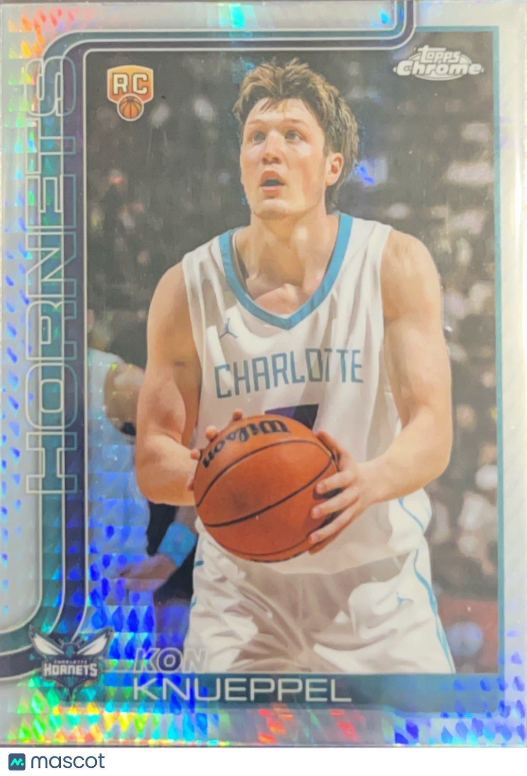 2025 Topps Chrome Kon Knueppel #254 Prizm RC
