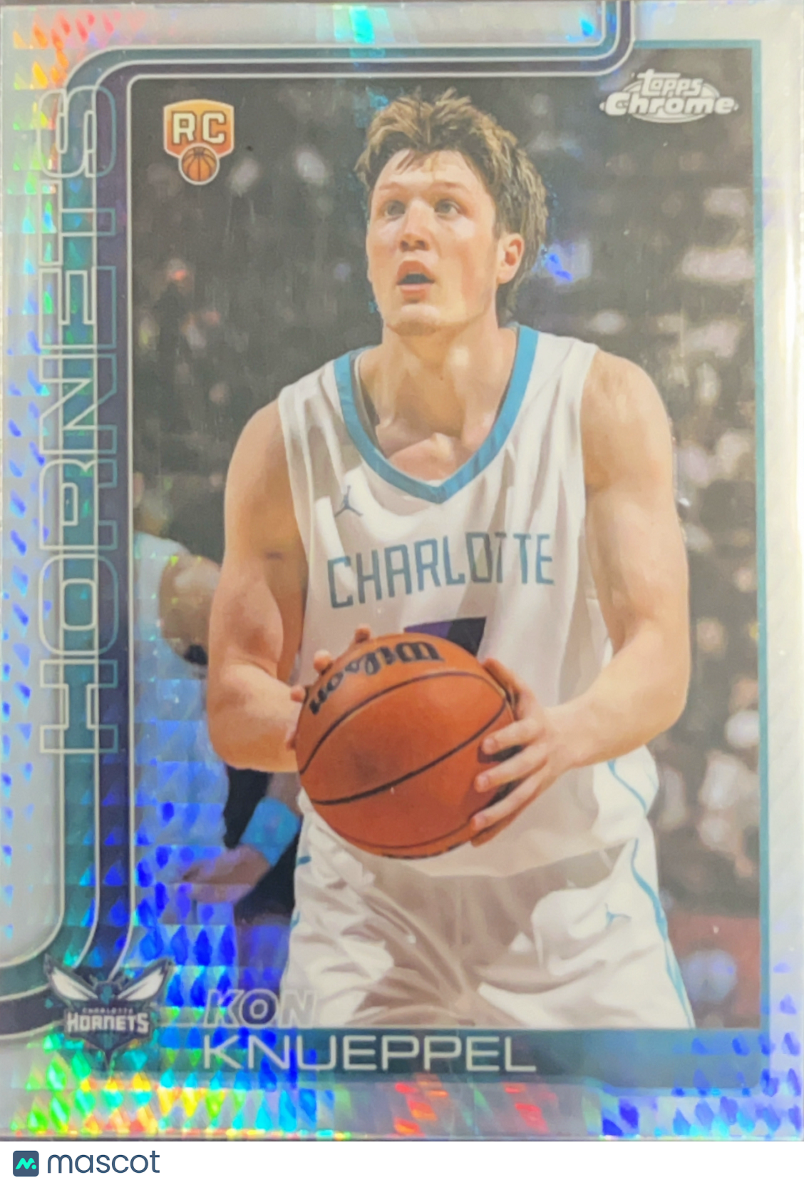 2025 Topps Chrome Kon Knueppel #254 Prizm RC