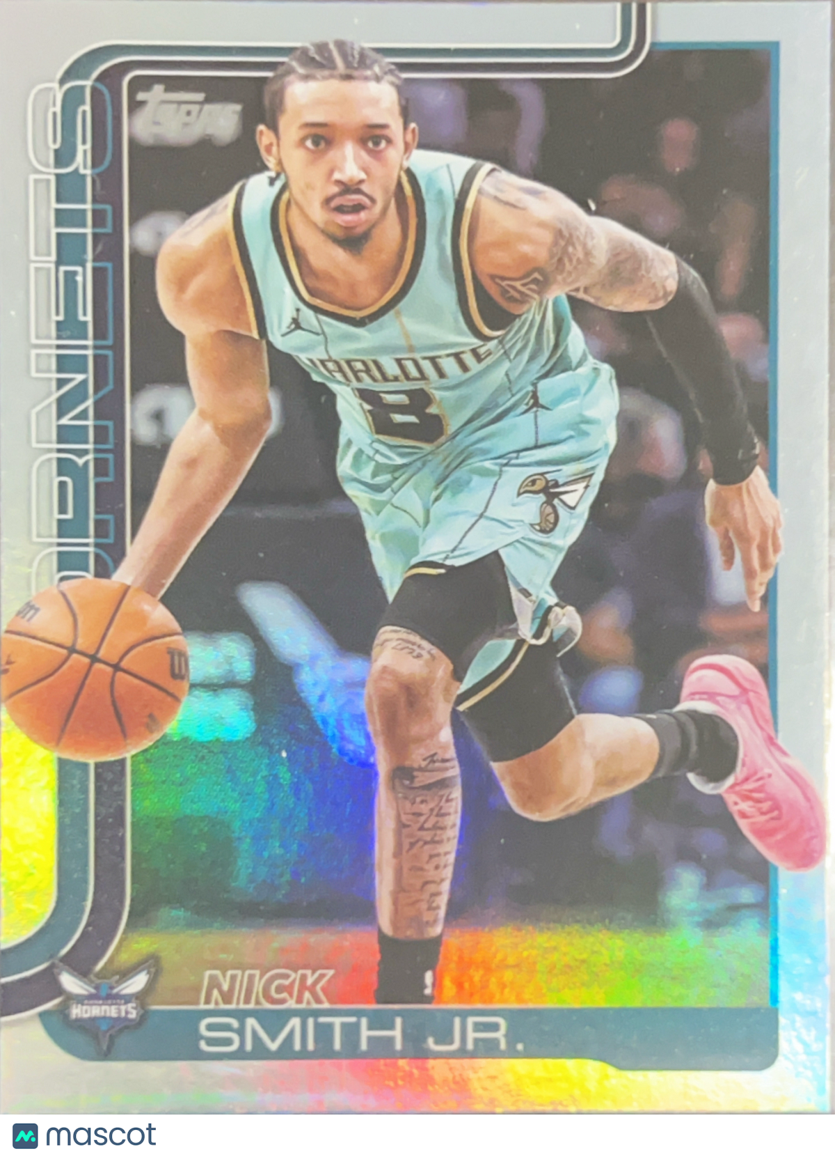 2025 Topps Flagship Nick Smith Jr. #72 Silver Foil