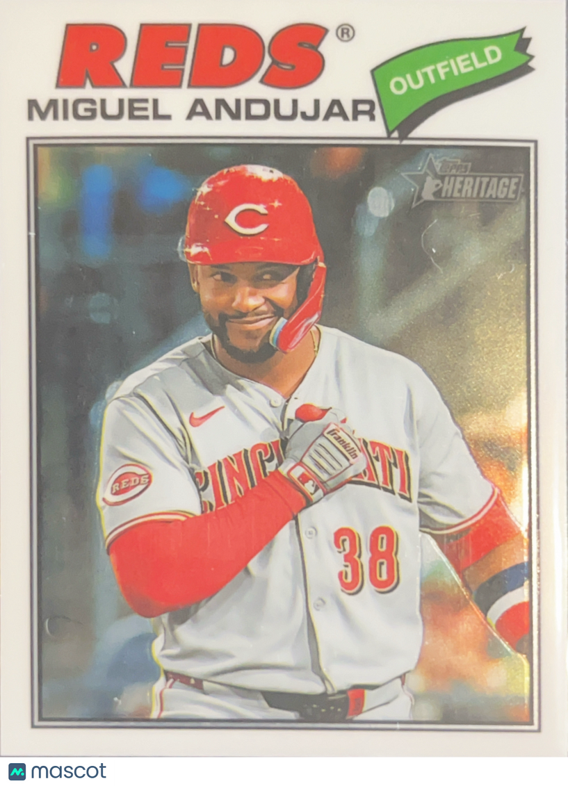 2024 Topps Heritage Miguel Andujar #259 Chrome