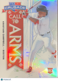 2025 Panini Crusade Prizm Kristian Campbell #22 Silver RC