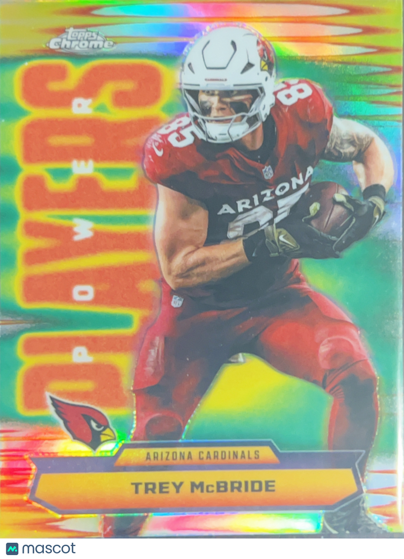 2025 Topps Chrome Power Players Trey McBride #PP-32 Refractor