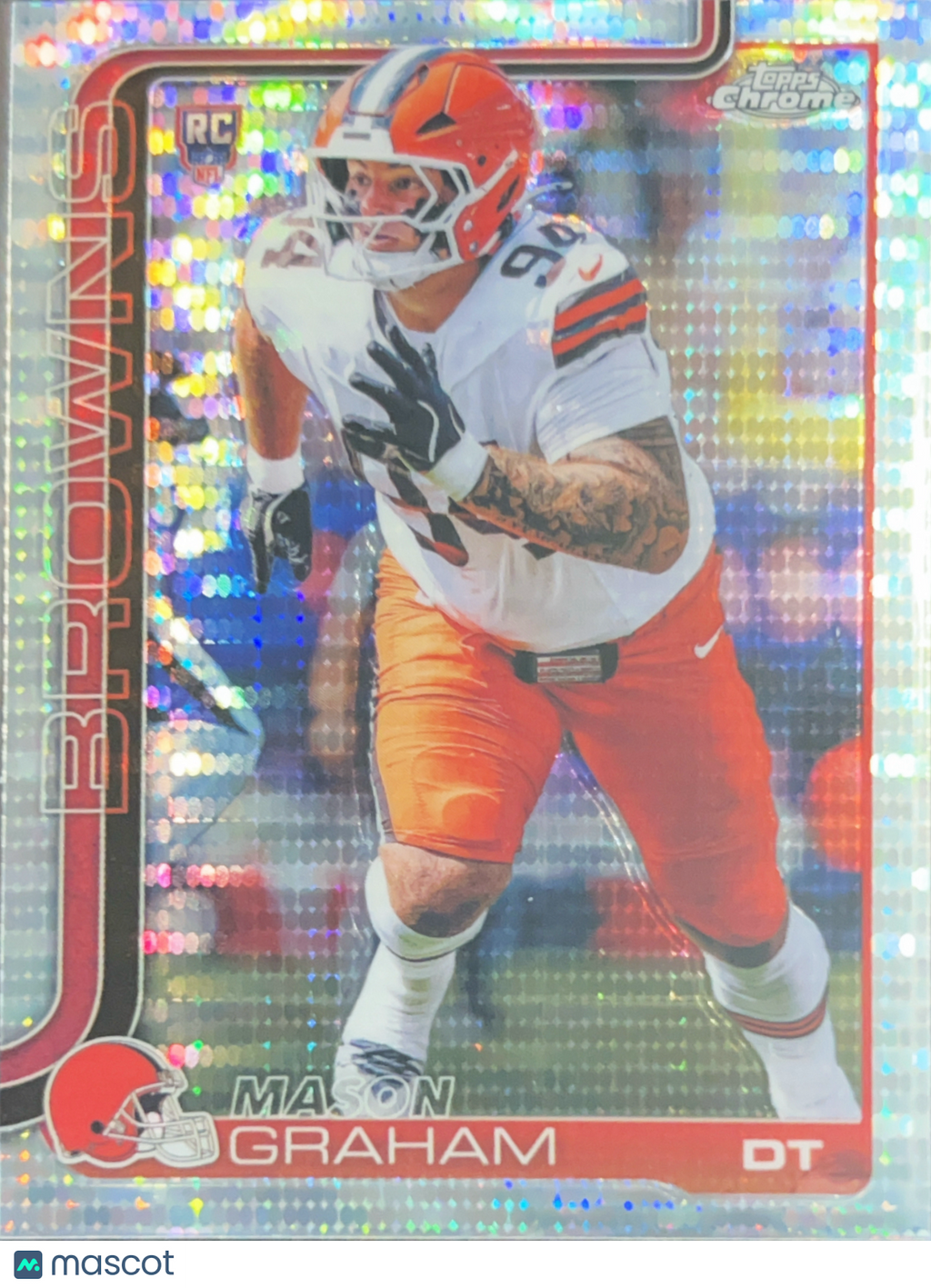 2025 Topps Chrome Mason Graham #302 Prizm RC