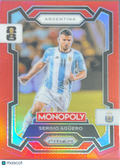 2026 Panini Monopoly Prizm FIFA World Cup 26 Sergio Agüero #6 Red