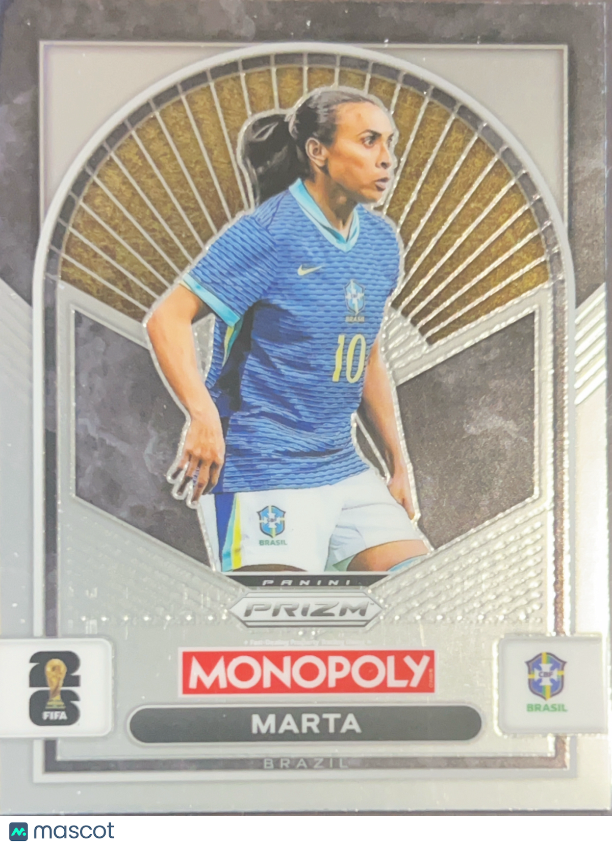 2026 Panini Monopoly Prizm FIFA World Cup 26 Marta #96