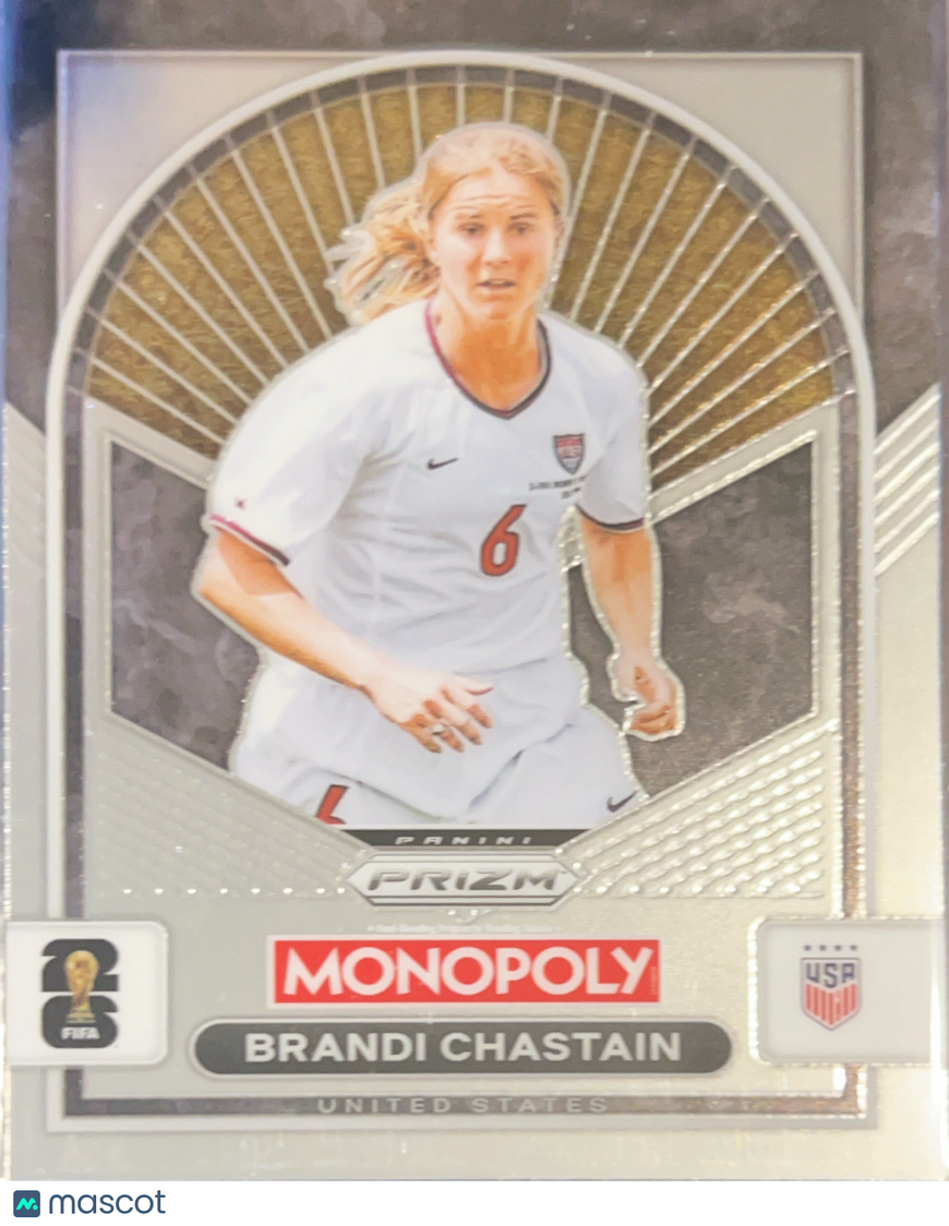 2026 Panini Monopoly Prizm FIFA World Cup 26 Brandi Chastain #89