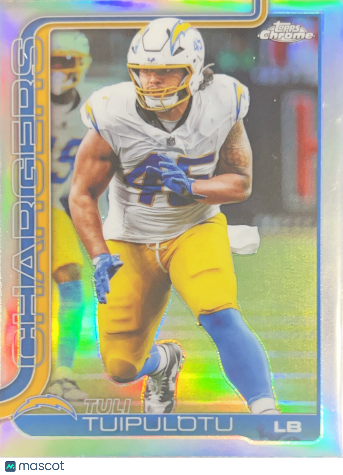 2025 Topps Chrome Tuli Tuipulotu #163 Refractor