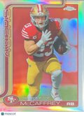 2025 Topps Chrome Christian McCaffrey #263 Refractor