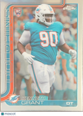 2025 Topps Chrome Kenneth Grant #362 RC