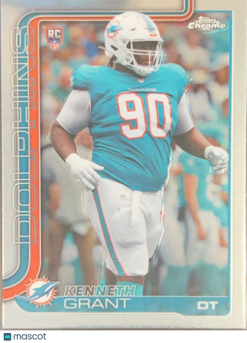 2025 Topps Chrome Kenneth Grant #362 RC