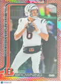 2025 Topps Chrome Jake Browning #63 Red Leather