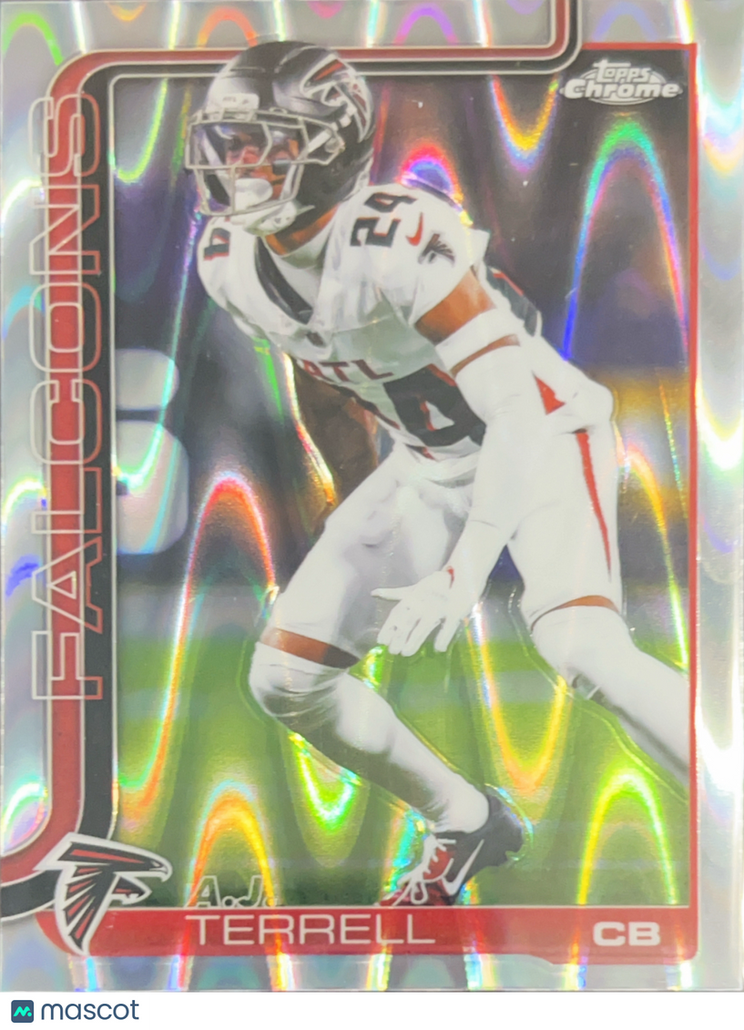 2025 Topps Chrome A.J. Terrell #19 RayWave
