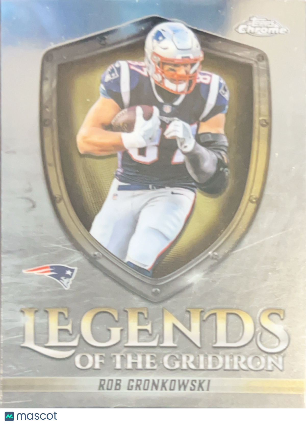 2025 Topps Chrome Legends of the Gridiron Rob Gronkowski #LOG-29