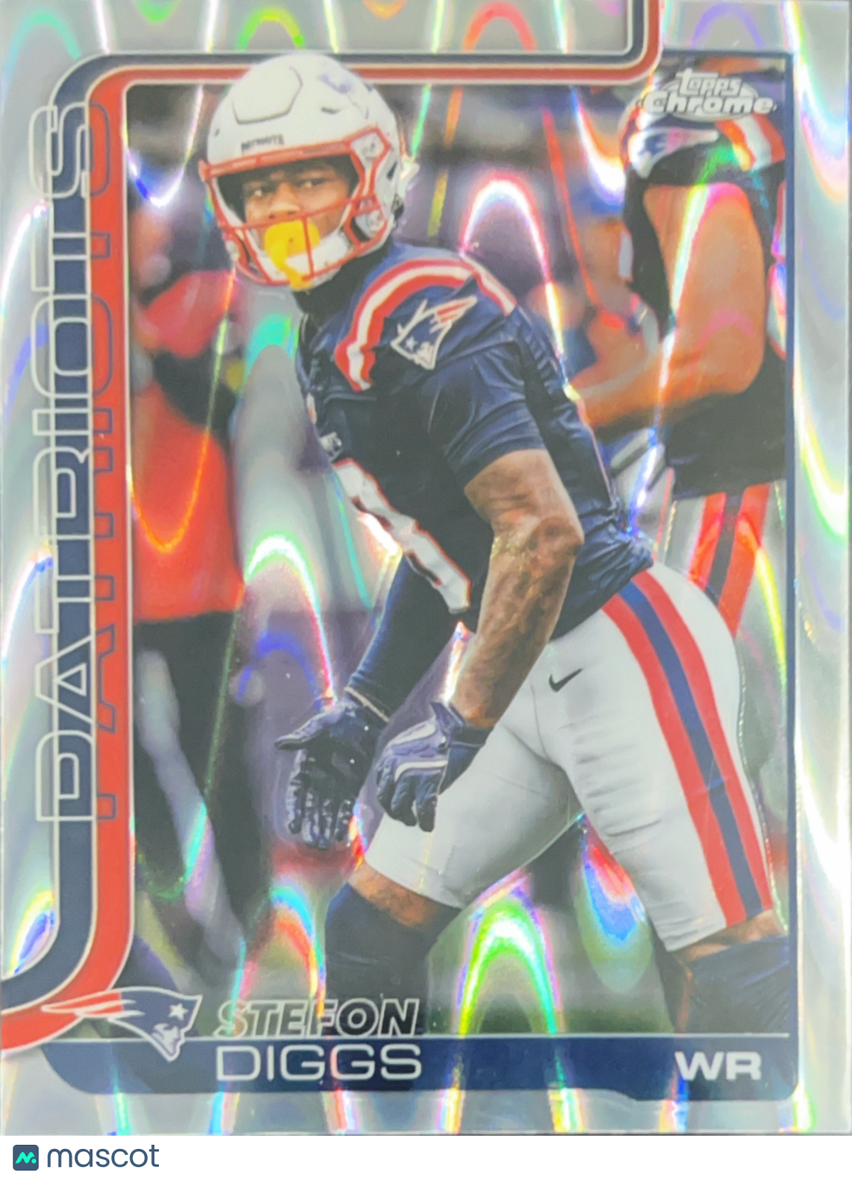 2025 Topps Chrome Stefon Diggs #205 Prizm