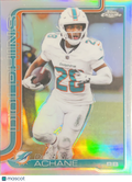 2024 Topps Chrome De'Von Achane #188 Refractor