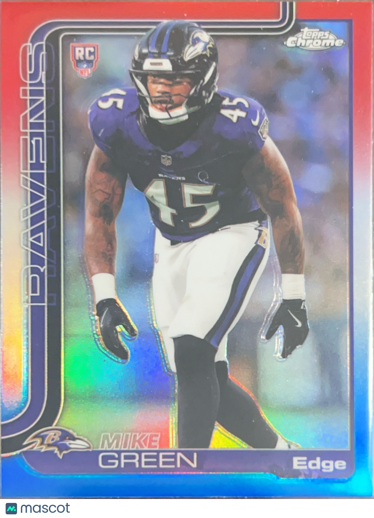 2025 Topps Chrome Mike Green #376 Refractor RC