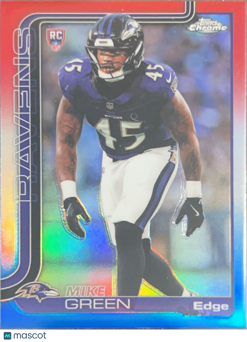 2025 Topps Chrome Mike Green #376 Refractor RC