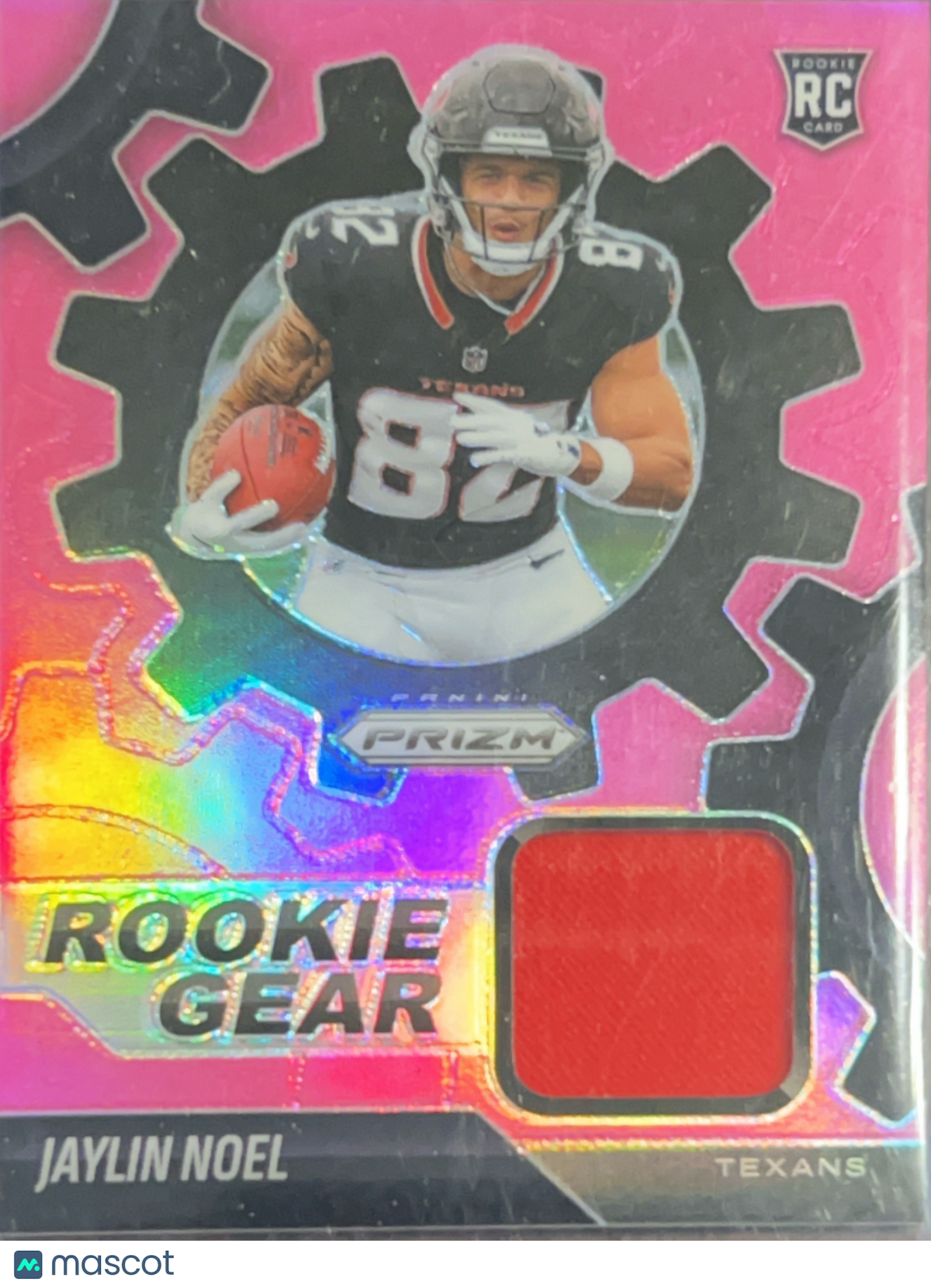2025 Panini Prizm Football Jaylin Noel #RGR-JNL Pink RC Memorabilia