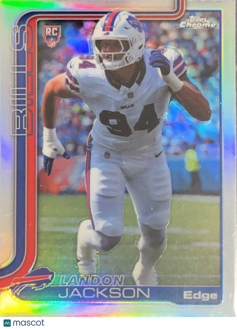 2025 Topps Chrome Landon Jackson #358 Refractor RC