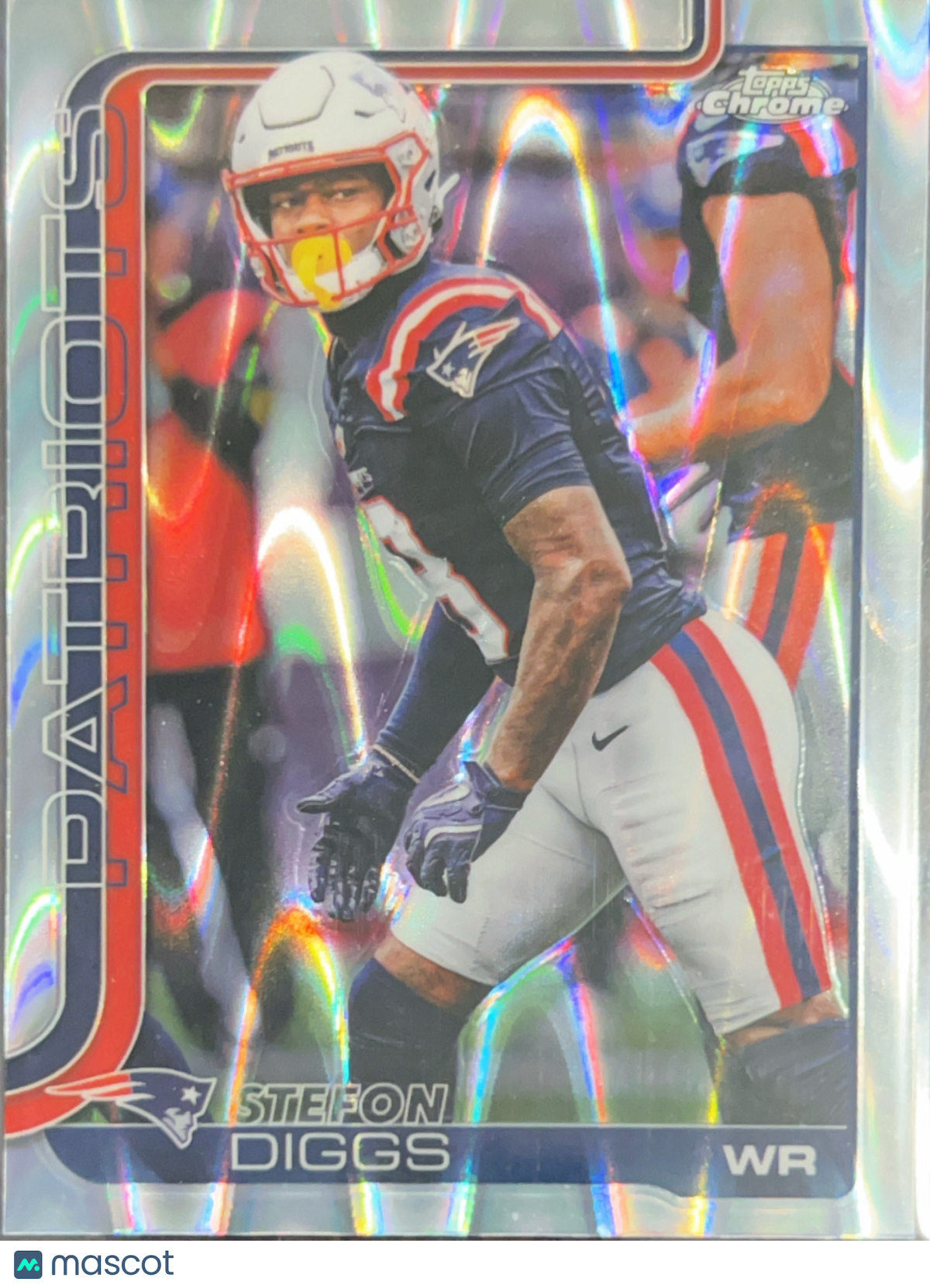 2025 Topps Chrome Stefon Diggs #205 Refractor