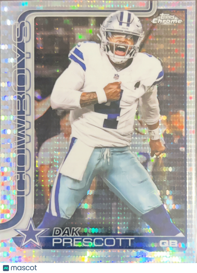 2025 Topps Chrome Dak Prescott #79 Prizm