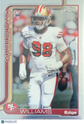 2025 Topps Chrome Mykel Williams #352 RC
