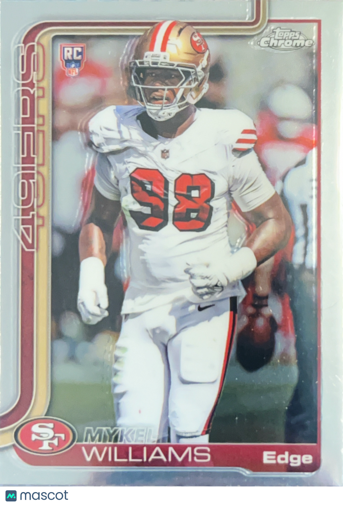2025 Topps Chrome Mykel Williams #352 RC