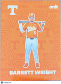 2026 ONIT Tennessee Baseball Garrett Wright #F-4