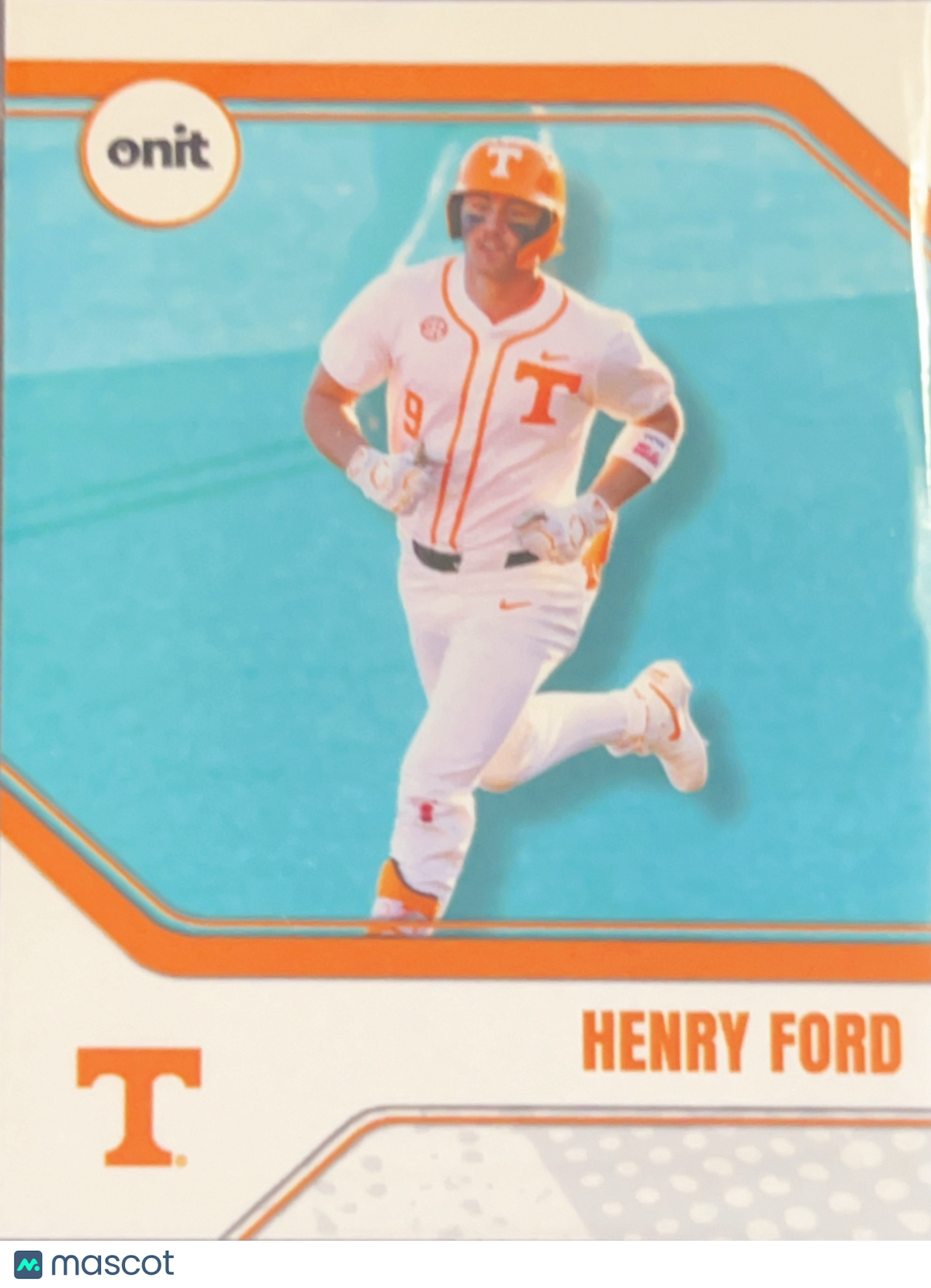 2026 ONIT Tennessee Baseball Henry Ford #B-20