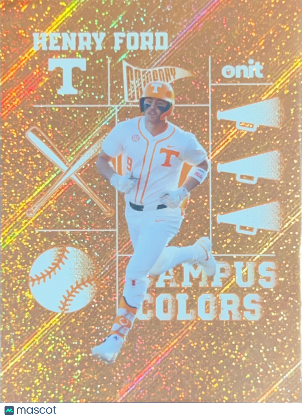 2026 Onit Campus Colors Henry Ford #CC-4 Orange Sparkle