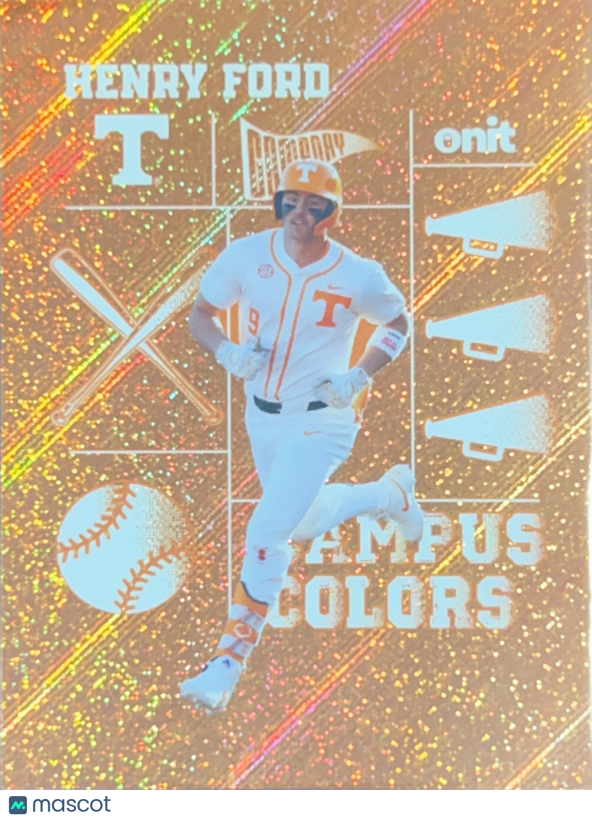 2026 Onit Campus Colors Henry Ford #CC-4 Orange Sparkle